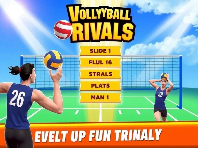 Volley Elite Spiker Rivals Game Screenshot
